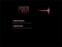 Tablet Screenshot of judithwest.com